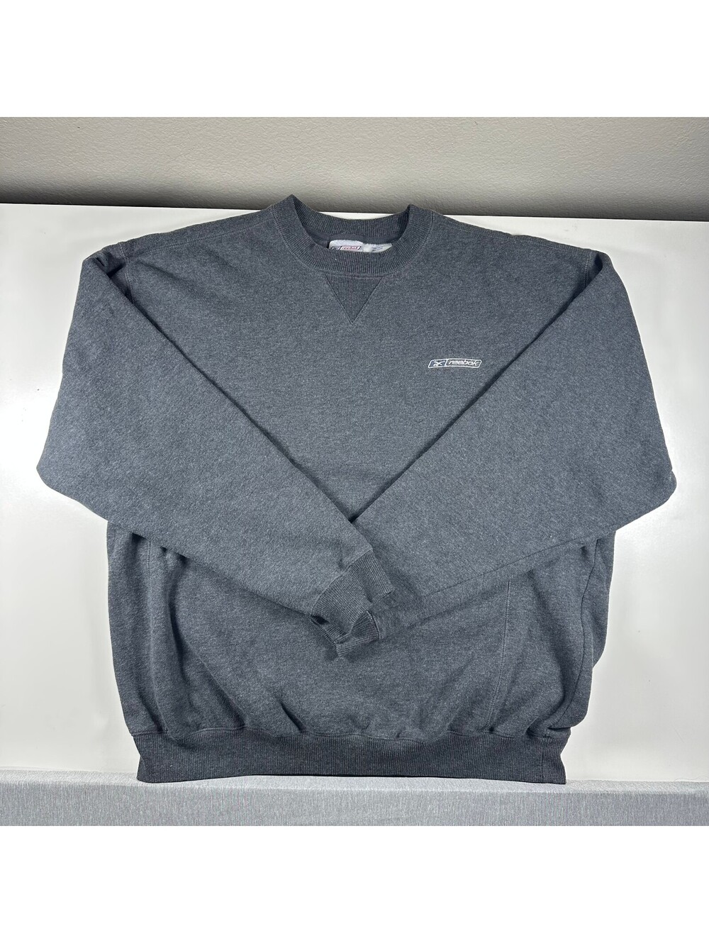 Vintage Y2K Reebok Gray Sweatshirt XL